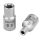 Hylsy 1/4" E-torx, Naaraspuoliset TX-hylsyt (TTX)