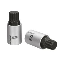 Hylsy 1/2" XZN-ruuvitalttahylsyt, VZ, 55 mm