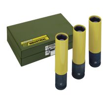 Voimahylsysarja 1/2" 130 mm 3-osaa - 17, 19, 21 mm