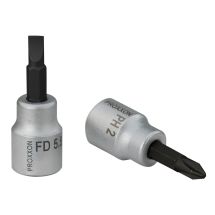 Hylsy Talttapää 3/8", Uratalttahylsyt, 50 mm