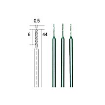 Proxxon HSS-poranterät, Ø 0,5 mm, 3 kpl