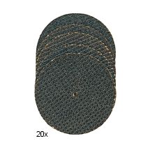 Proxxon Katkaisulaikka, alumiinioksidi, Ø 38 mm, 20 kpl