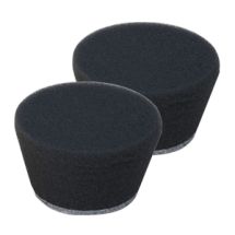 Proxxon Kiillotussieni, Ø 50 mm, pehmeä (musta), 2 kpl.