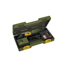 Proxxon MICROMOT 60/EF Tarkkuusporakone verkkolaitteella sekä 43 laadukkaalla terällä ja jyrsimellä