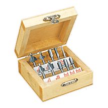 Proxxon Puun profiilijyrsinteräsarja, 10-osainen