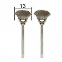 Proxxon Teräksinen harjasivellin, Ø 13 mm, 2 kpl