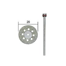 Proxxon Timanttikatkaisulaikka, Ø 20 mm, jäähdytysaukoilla