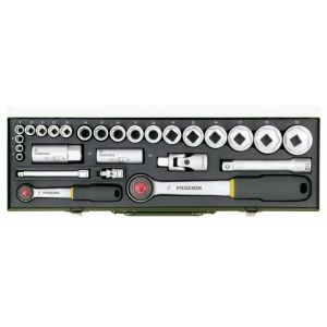 Hylsysarja 1/4" ja 1/2" 27-osaa