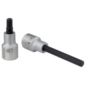 Hylsy 1/2" Kuusiokolohylsyt, 100 mm