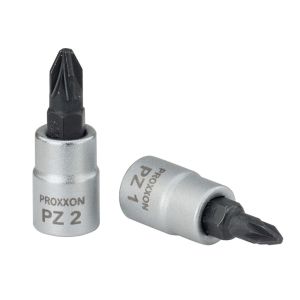 Hylsy 1/4" Pozidriv-bit, ruuvitalttahylsyt, 33 mm