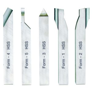 Proxxon 5-osainen HSS - koboltti - sorvausteräsarja