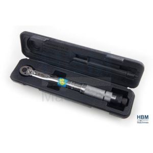 HBM 1/4" Momenttiavain, Kromattu