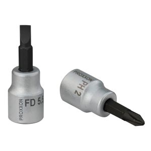 Hylsy 3/8" PH, Phillips-ruuvitalttahylsyt, 50 mm