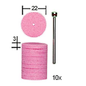 Proxxon Alumiinioksidi hiomalaikka, Ø 22 mm. 10 kpl.