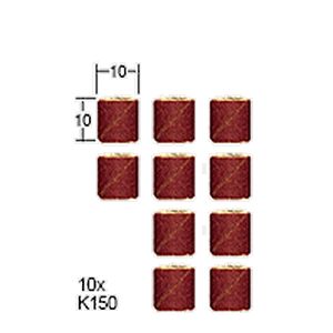 Proxxon Hiomakartio, Ø 10 mm, Karkeus 150, 10 kpl.